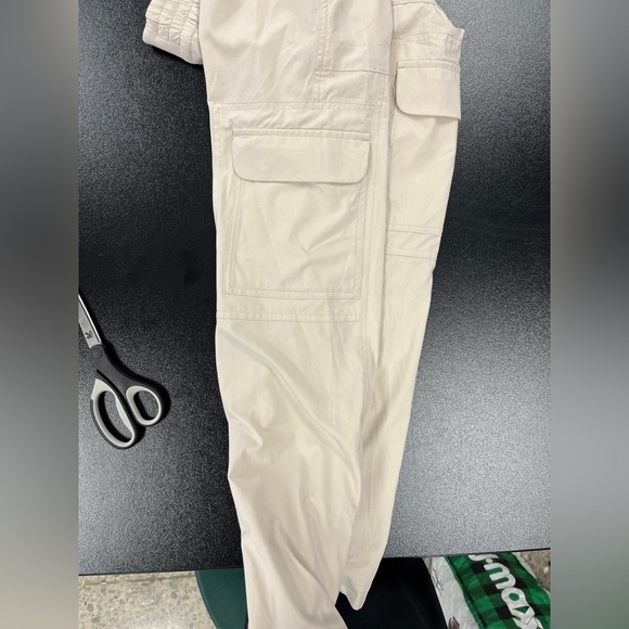 Athleta Abalone Fleece Lined Tapered Cargo Pants Sz 6 - Picture 6 of 9